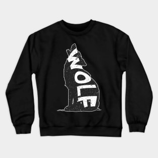 Wolf Howling Crewneck Sweatshirt